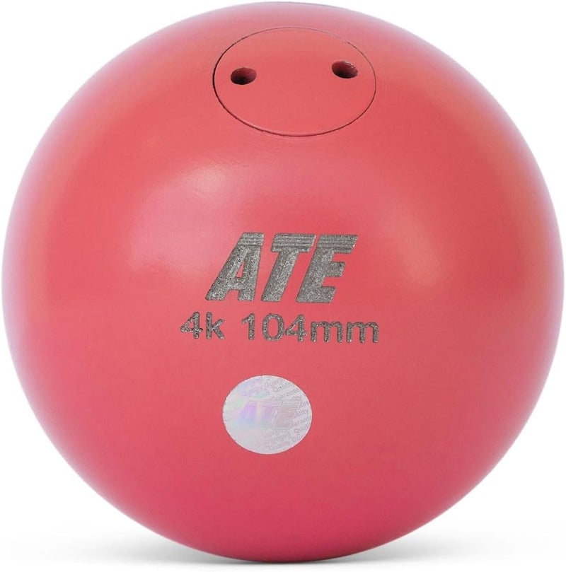 4THROWS Store ATE Turned Iron Shot Put Ball – World Athletics Certified Track and Field Equipment – Indoor Outdoor Training for High School, College, and Club Use – Precision Machined - Image 2